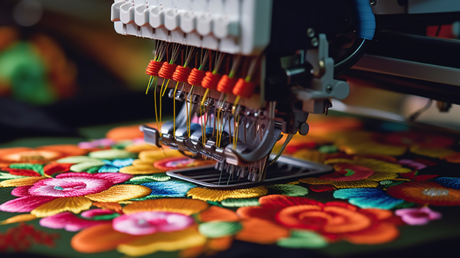 Stickerei bietet gegenüber einem Druck viele Vorteile. Hier sind einige davon: Stickerei ist haltbarer als Druck. Die Nähte sind stärker als der Druck und halten länger, auch bei häufigem Waschen. Stickerei ist flexibler als Druck. Sie kann auf verschiedenen Materialien verwendet werden, wie zum Beispiel Stoff, Leder, Papier und Holz. Stickerei ist individueller als Druck. Es gibt viele verschiedene Sticharten und Farben, mit denen man seine Stickerei gestalten kann. Stickerei ist ästhetischer als Druck. Die Nähte können ein schönes und elegantes Muster auf dem Stoff bilden. Hier sind einige Beispiele, wo Stickerei verwendet werden kann: Kleidung: Stickerei kann auf Kleidung verwendet werden, um Logos, Namen oder andere Designs zu versehen. Accessoires: Stickerei kann auf Accessoires wie Taschen, Schuhen und Gürteln verwendet werden, um sie zu verschönern. Heimtextilien: Stickerei kann auf Heimtextilien wie Bettwäsche, Handtüchern und Vorhängen verwendet werden, um sie zu verschönern. Geschenke: Stickerei kann auf Geschenken wie Taschen, Kissen und Schals verwendet werden, um sie zu personalisieren. Stickerei ist eine schöne und einzigartige Art, Dinge zu dekorieren. Sie ist haltbar, flexibel, individuell und ästhetisch. Wenn du etwas Besonderes und Einzigartiges suchst, dann ist Stickerei die richtige Wahl für dich.