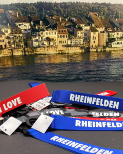 Bedruckte Schlüsselanhänger I Love Rheinfelden